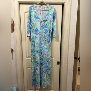 Lilly Pulitzer Palmetto Maxi Dress XL BNWT